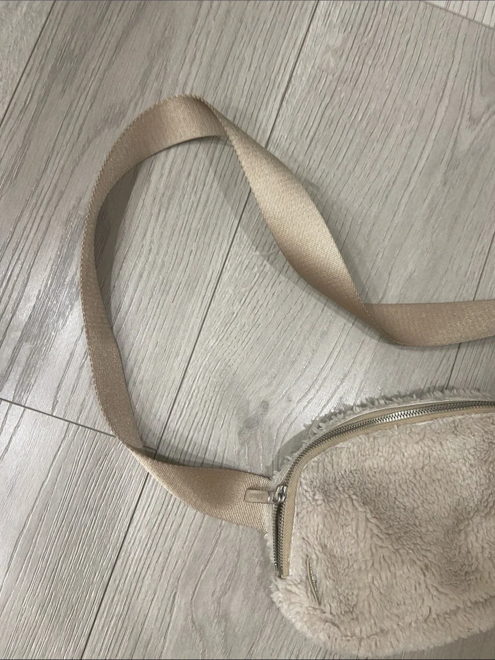 lululemon athletica Sherpa Cosmetic Pouch in Cream